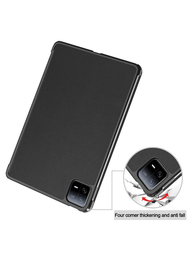 Xiaomi Pad 6 /Pad 6 Pro cover,Hard Shell Smart Cover Protective Slim Case for Xiaomi Mi Pad 6 /Pad 6 Pro Black - Image 5